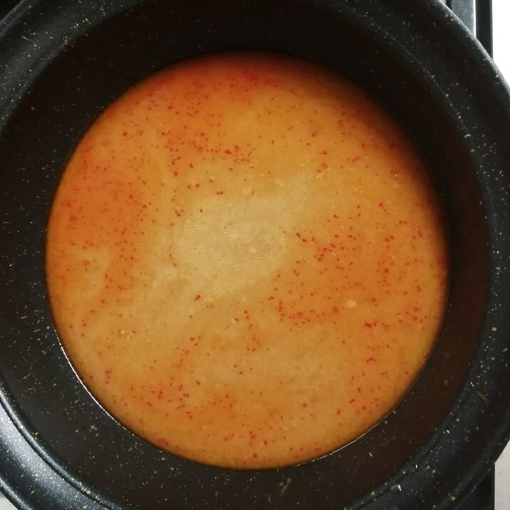 ★辛味噌スープ☆